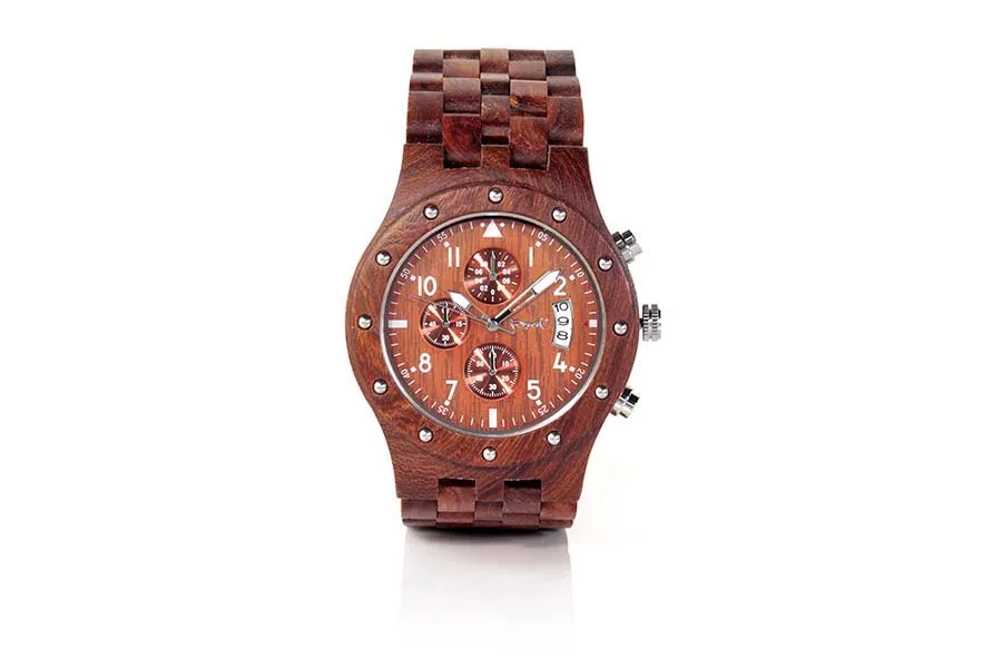 Reloj de Madera Sandal CHRONO SUNRISE...  Venta al Por Mayor y Detalle | Root® Watches 